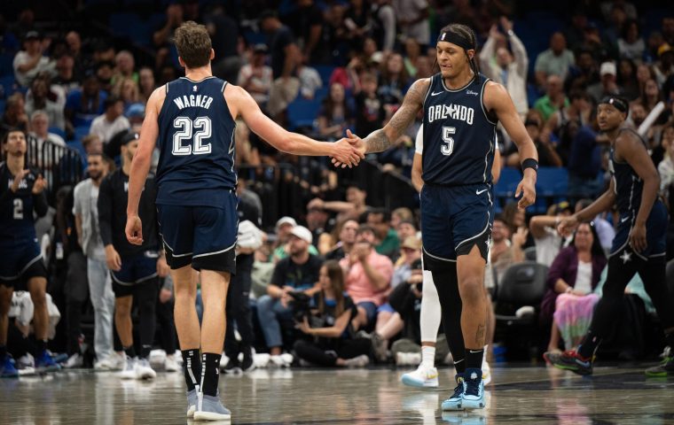 Franz Wagner and Paolo Banchero teamed up to beat the Raptors