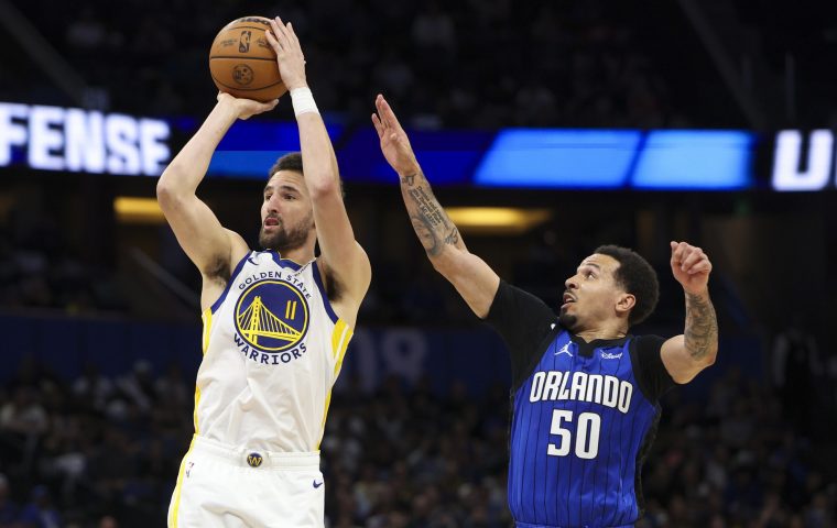 NBA: Golden State Warriors at Orlando Magic